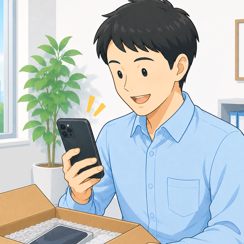 端末の到着